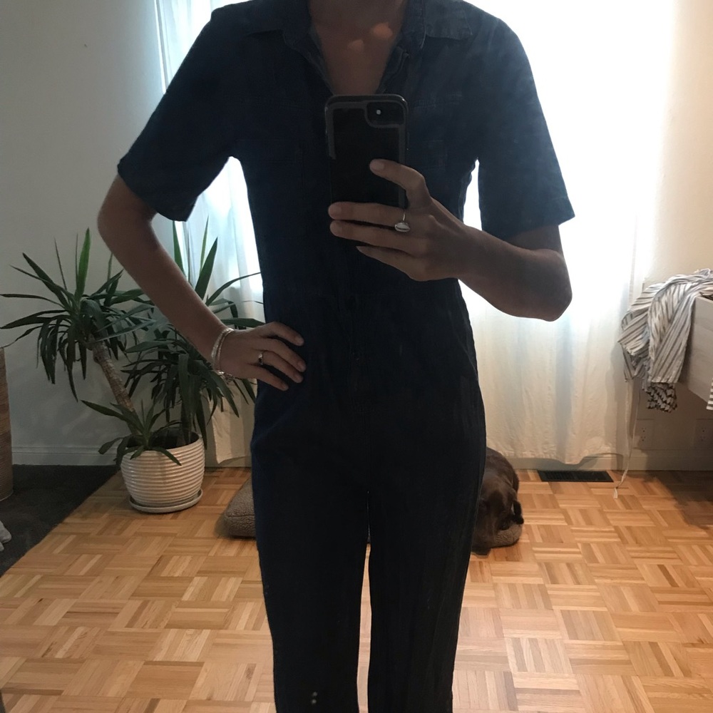Amuse Society Denim Jumpsuit